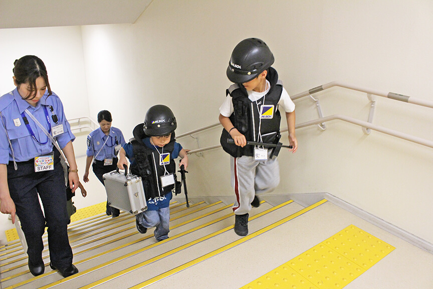 足元に気を付けながらゴールへと向かいます