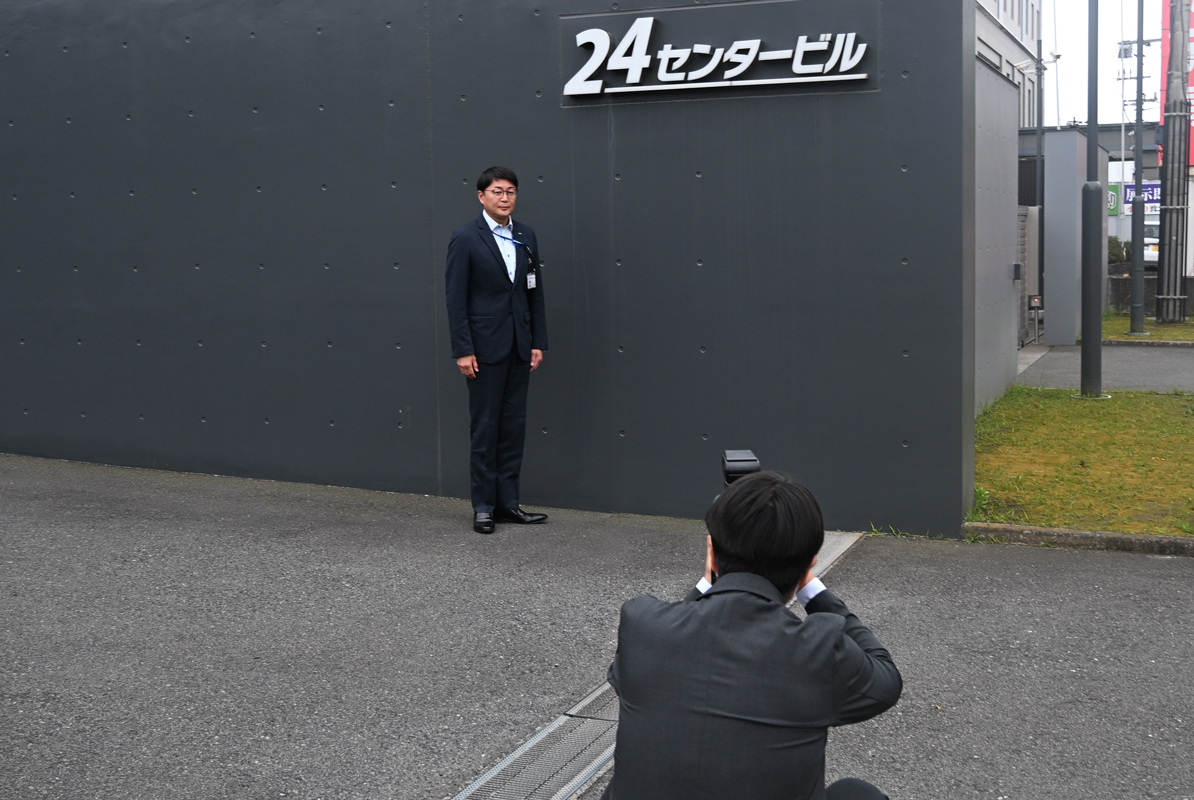 写真撮影の様子